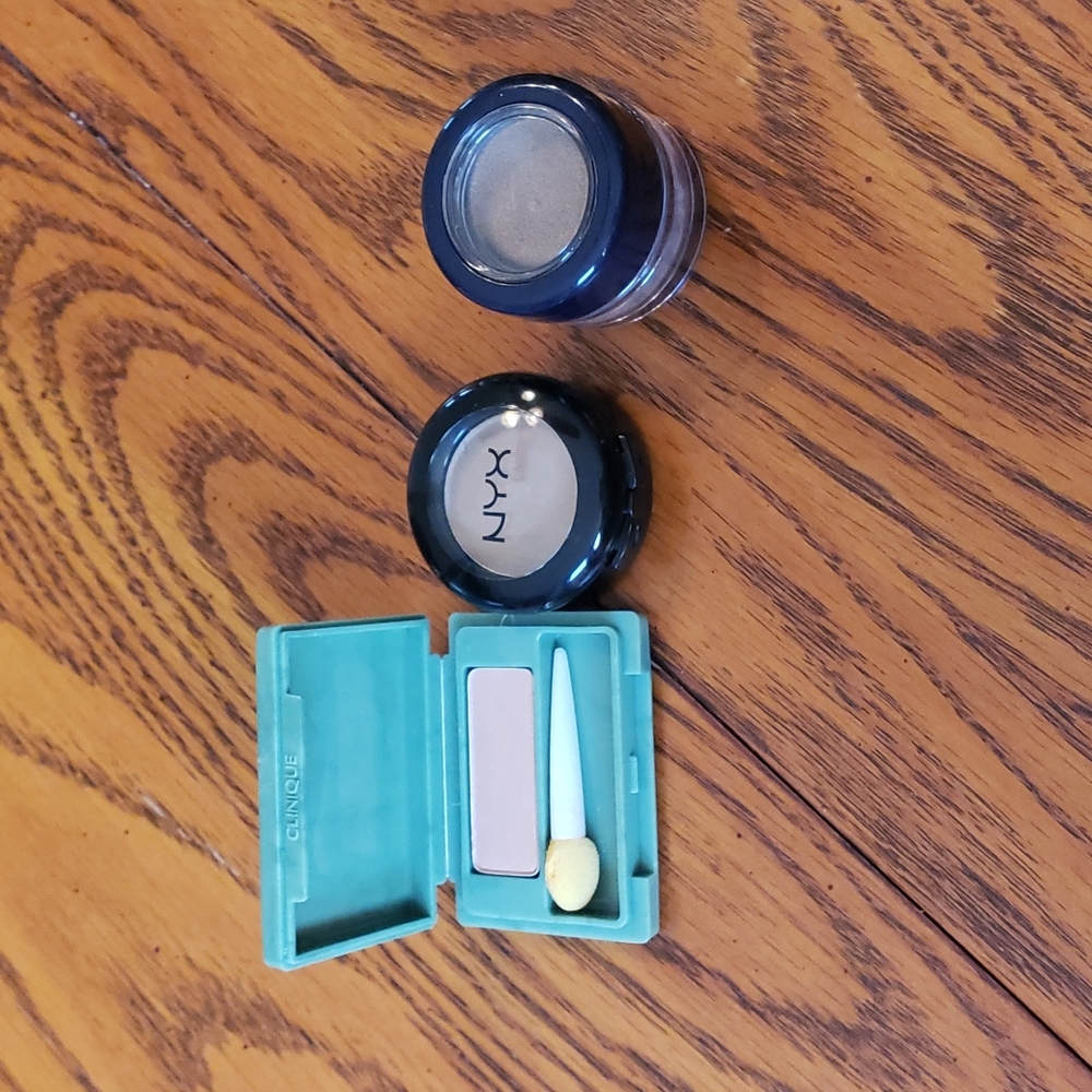 Clinique, NYX and Avon Eye Shadow